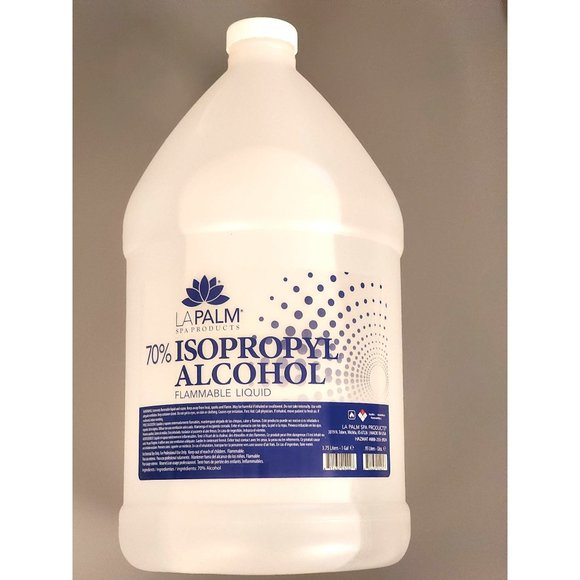 LaPalm Spa Products - %70 Isopropyl Alcohol 1 Gallon for Sanitizing and Cleaning - Picture 1 of 5